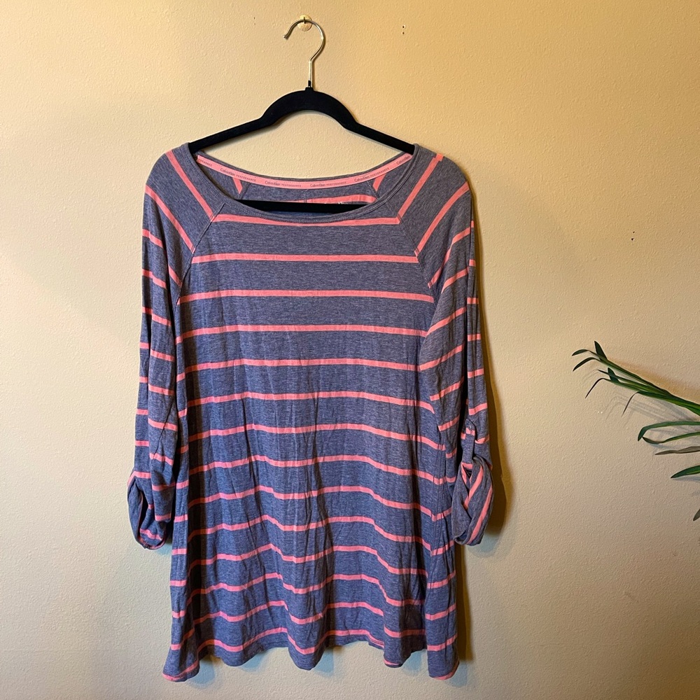 Calvin Klein Performance Quick Dry Striped Tunic